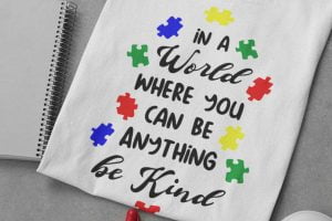 autism in a world where you can be anything be kind svg 3