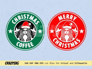 Merry Christmas Coffee Starbucks Logo