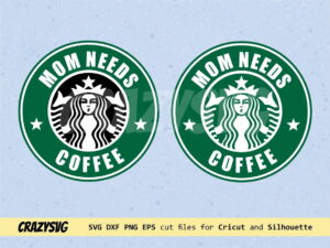 Mom Needs Coffee Starbucks Logo