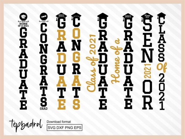 Porch Sign Graduation SVG