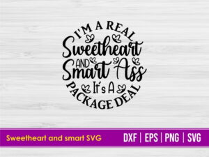 Sweetheart and Smart SVG