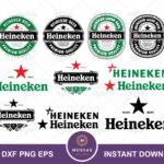 heineken svg bundle