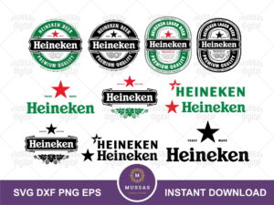 heineken svg bundle