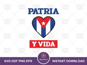 patria y vida svg