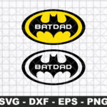 Batdad Logo SVG - Batman Super Hero