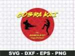 Cobra Kai VS Karate Kid Fight Logo SVG