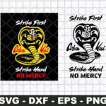 Cobra Kai White Face Strike First Hard No Mercy