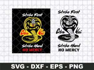 Cobra Kai White Face Strike First Hard No Mercy