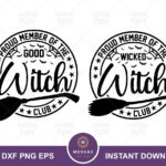 Proud Member Witch Club SVG