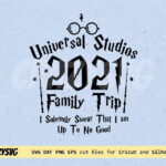 Universal Studios Family Shirts Design SVG PNG Sublimation Instant Download