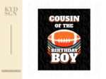 cousin Of The Birthday Boy American Football