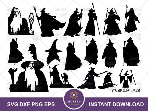 gandalf svg bundle