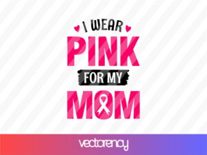 i wear pink for my mom