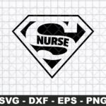 superman nurse svg