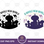 Aladdin Castle, A Whole New World SVG