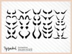 Bull Horns SVG Bundle