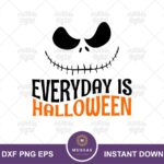 Everyday is Halloween SVG, Jack Quote