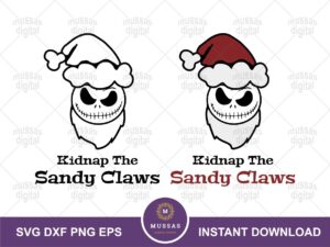 Jack Sandy Claws SVG, Disney Quotes