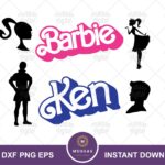 Ken Barbie SVG Couple Design Shirt Cricut