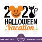 Mickey Ears Halloween Vacation 2021 SVG