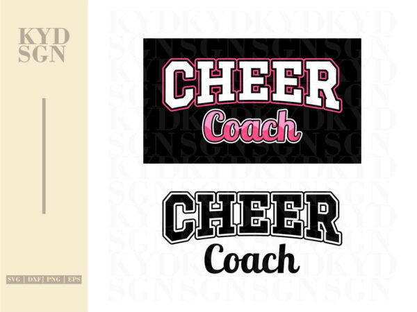 cheer coach svg