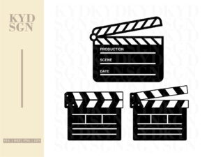 clapperboard SVG