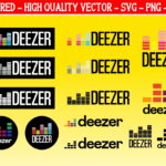 deezer logo svg