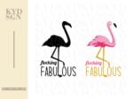 flocking fabulous svg