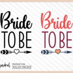 Bride to be SVG