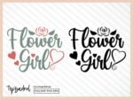 Flower Girl SVG