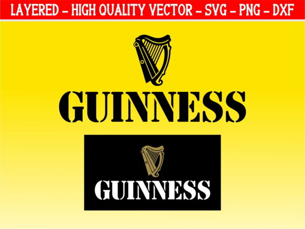 Guinness logo svg, guinness clipart vector