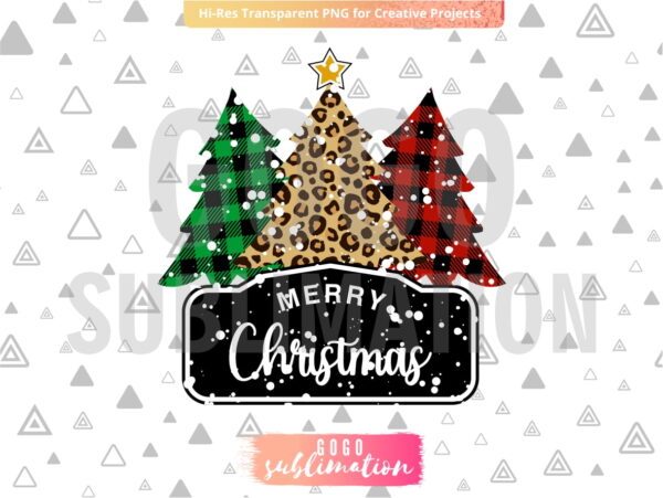 Merry Christmas png - Sublimation design