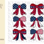 Patriotic Bows SVG