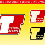 Toyota Sport SVG TRD Racing Logo