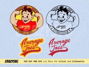 Average Joe's Gym SVG Vector