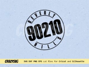 Baverly Hills 90210 SVG