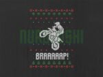 Braap Motocross SVG Ugly Sweater Design Concept