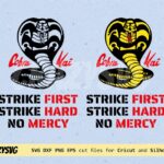 Cobra Kai Logo No Mercy SVG