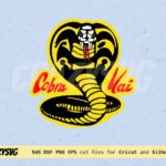 Cobra Kai Logo White Face svg