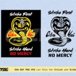 Cobra Kai White Face Strike First Hard No Mercy