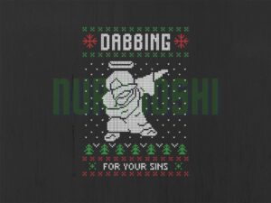 Dabbing Jesus SVG