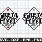 Greta Van Fleet SVG