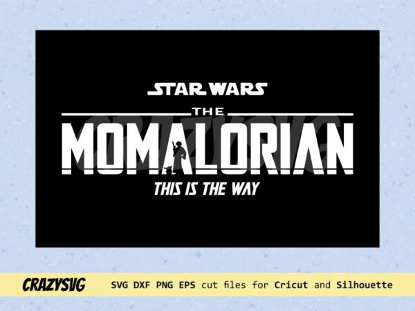 The momalorian this is the way SVG