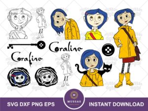 coraline svg bundle