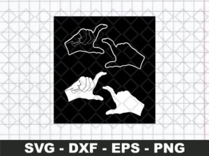 crip gang signs svg