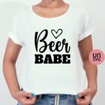 Beer Babe SVG