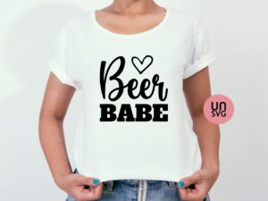 Beer Babe SVG