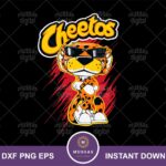 Chester Cheetos SVG Layered Vector