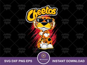 Chester Cheetos SVG Layered Vector