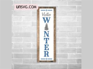 Christmas SVG. Hello Winter SVG